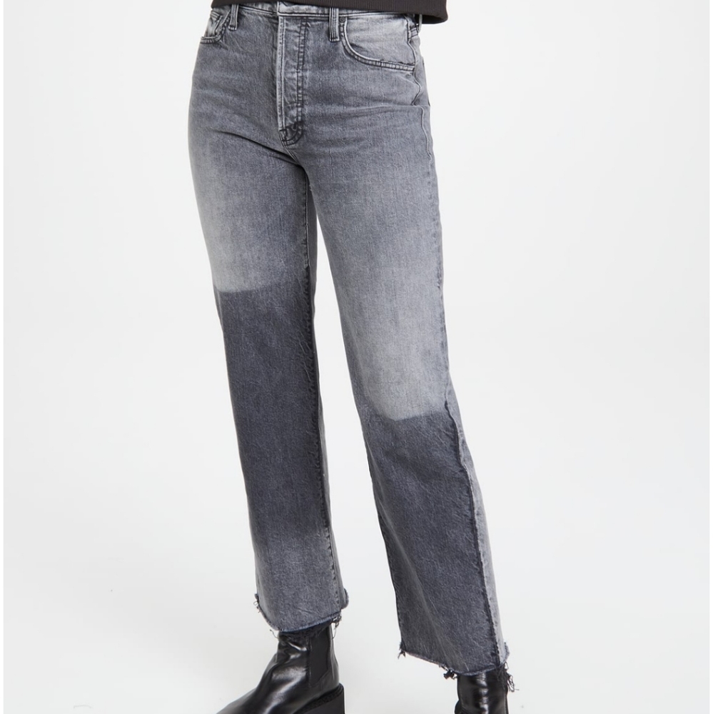 Mother Denim Superior The Rambler Ankle Fray Jeans